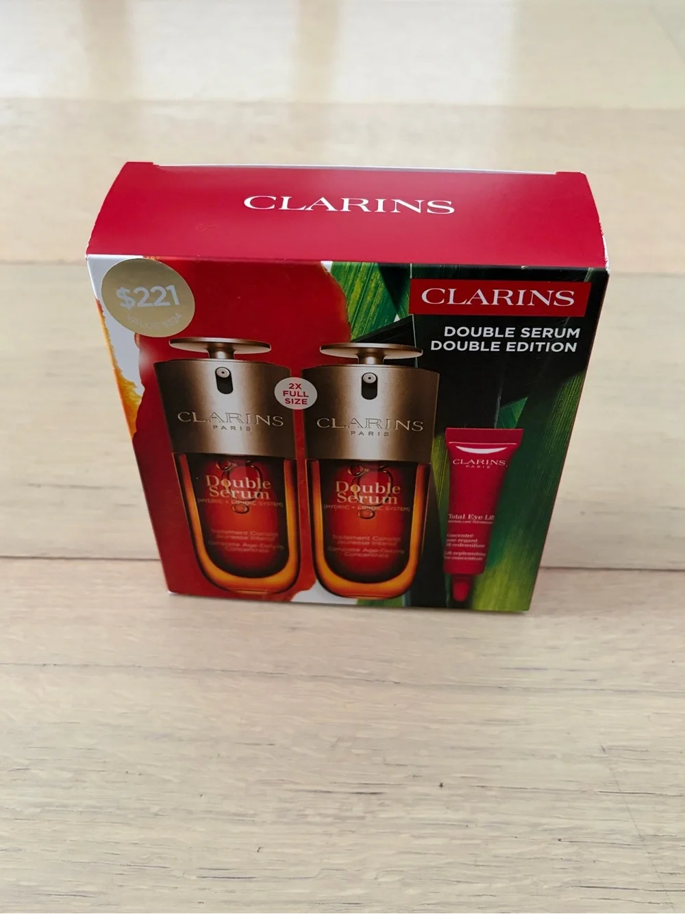 Clarins Double Serum Duo Double Edition Set - New in Box + Sealed!
